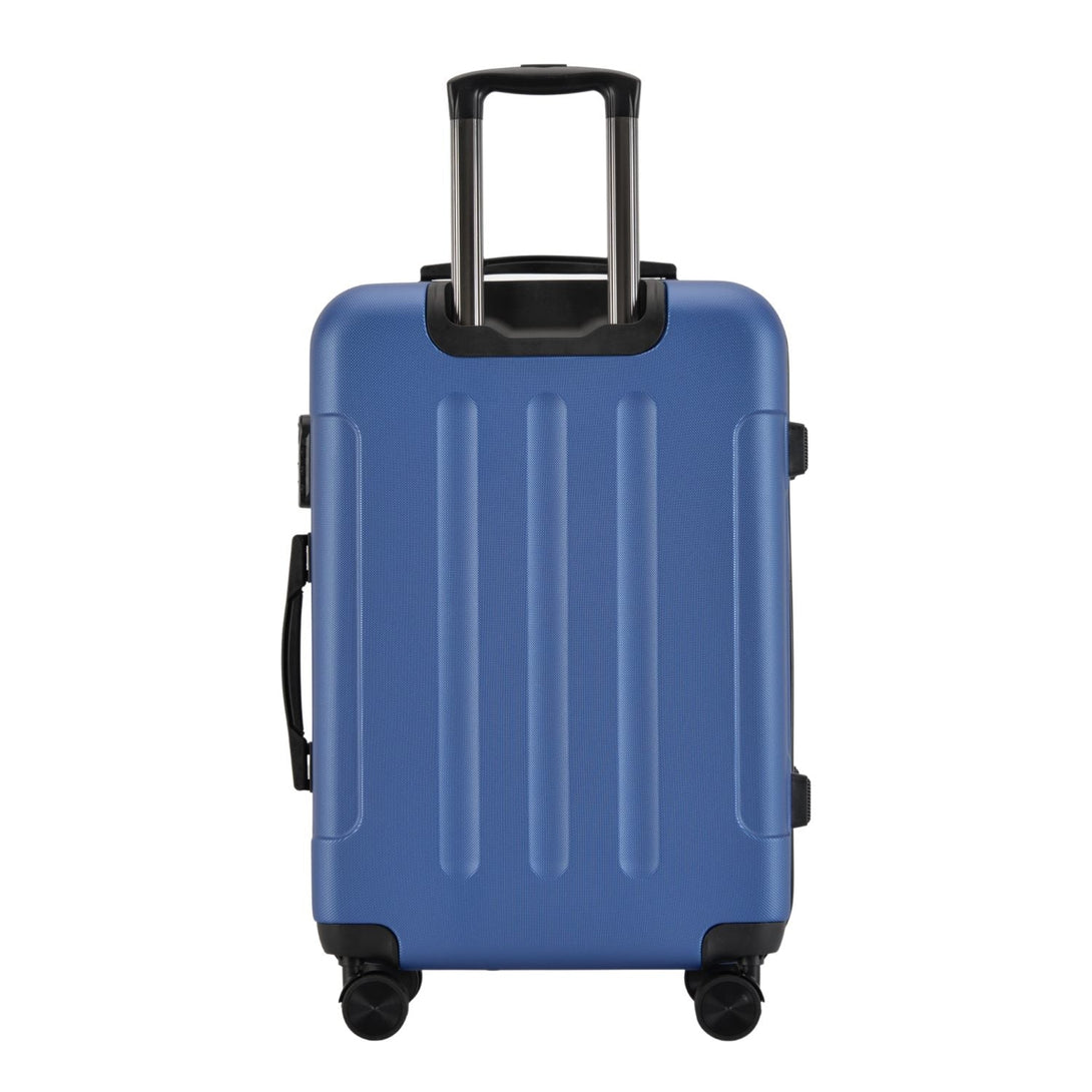 "VERTICAL" veliki kovček s 4 kolesi, L velikost 76x50x29 cm, modra | BONTOUR-Vasdom.si