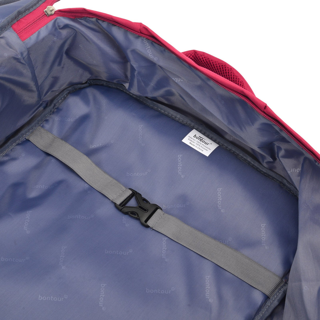 BONTOUR AIR Potovalni nahrbtnik, kabinska velikost, ročna prtljaga 55x40x20 cm, rdeča-Vasdom.si