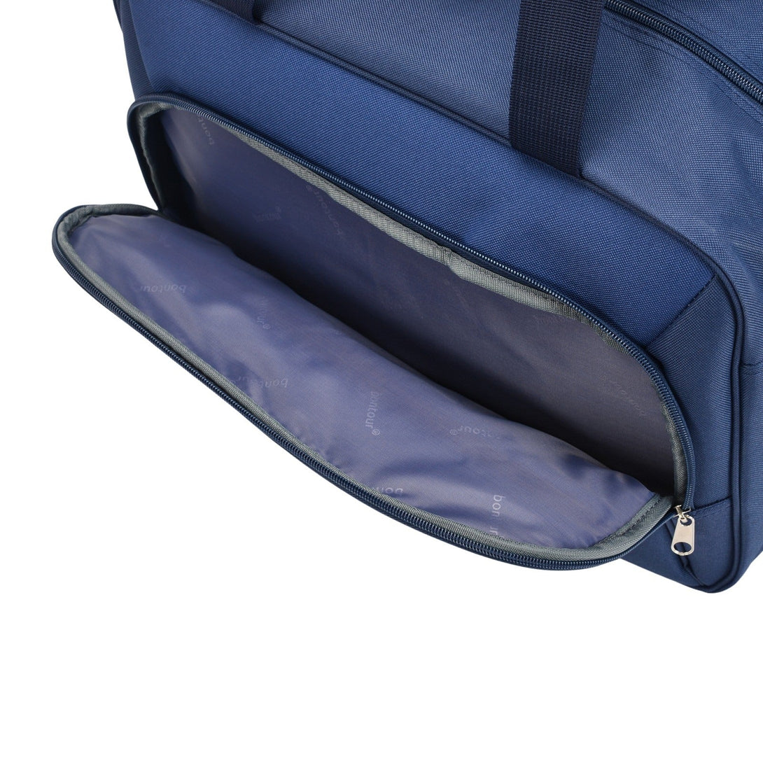 BONTOUR AIR Ročna prtljaga, kabinska torba Eurowings/Vueling/Volotea/WizzAir 40x30x20cm, Modra-Vasdom.si