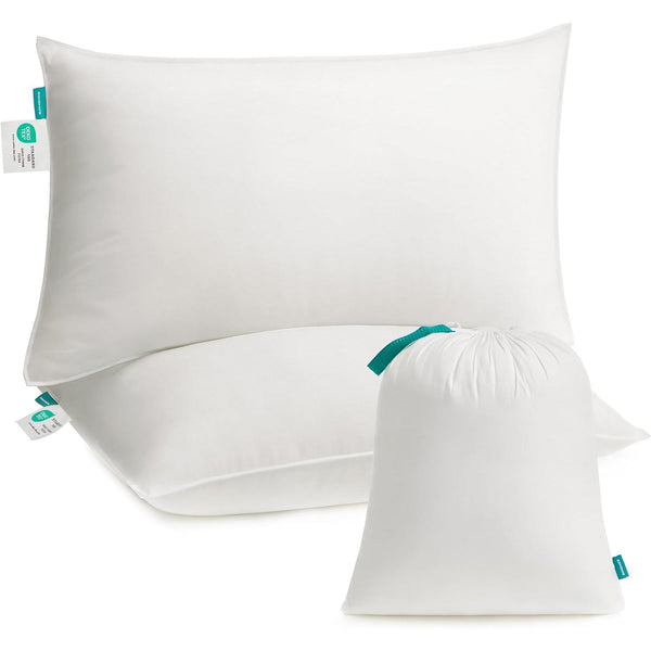Blazini 2x, 74 x 48 cm, polnilo 800 g, bela | SONGMICS-Vasdom.si