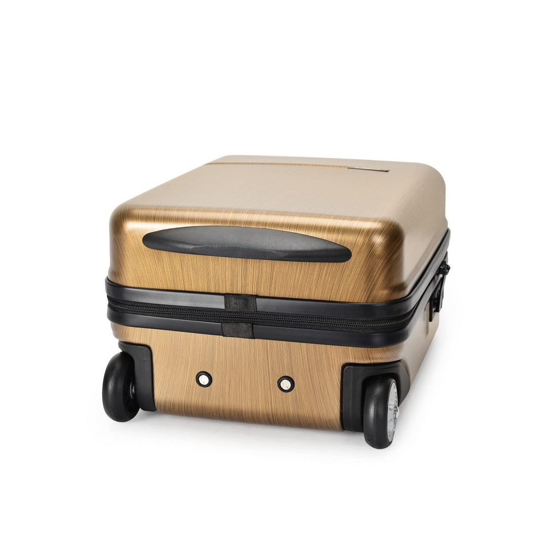 Bontour CabinOne kabinski kovček 40x30x20 cm lahko brezplačno prevažate na letih WIZZAIR, Antique Gold-Vasdom.si