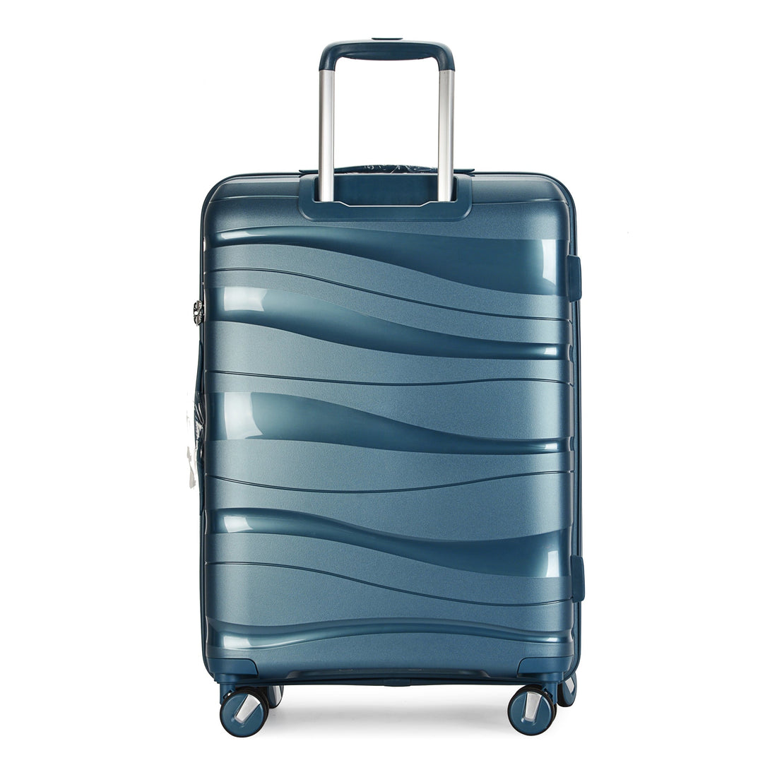 Bontour 'Flow' kovček s 4 kolesi in TSA ključavnico, velikosti L, ledeno modre barve-Vasdom.si