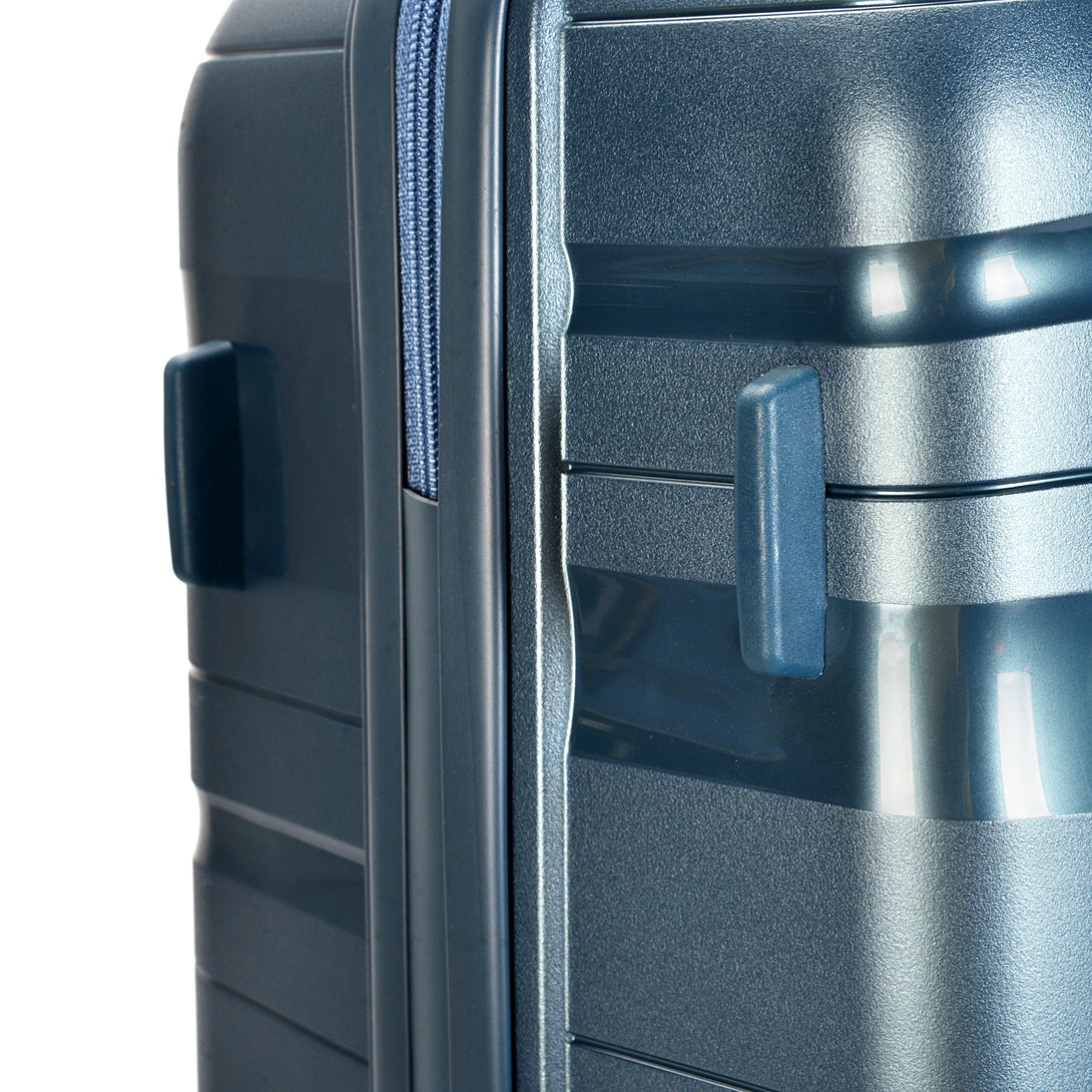 Bontour 'Flow' kovček s 4 kolesi in TSA ključavnico, velikosti M, ledeno modre barv-Vasdom.si