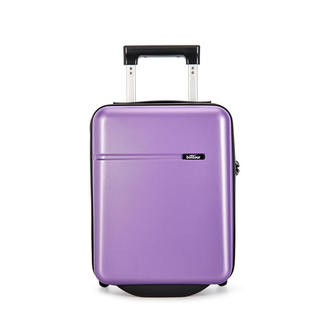 Kabinski kovček 40x30x20cm, WIZZ AIR ročna prtljaga, roza vijolična | BONTOUR-Vasdom.si