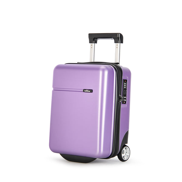 Kabinski kovček 40x30x20cm, WIZZ AIR ročna prtljaga, roza vijolična | BONTOUR-Vasdom.si
