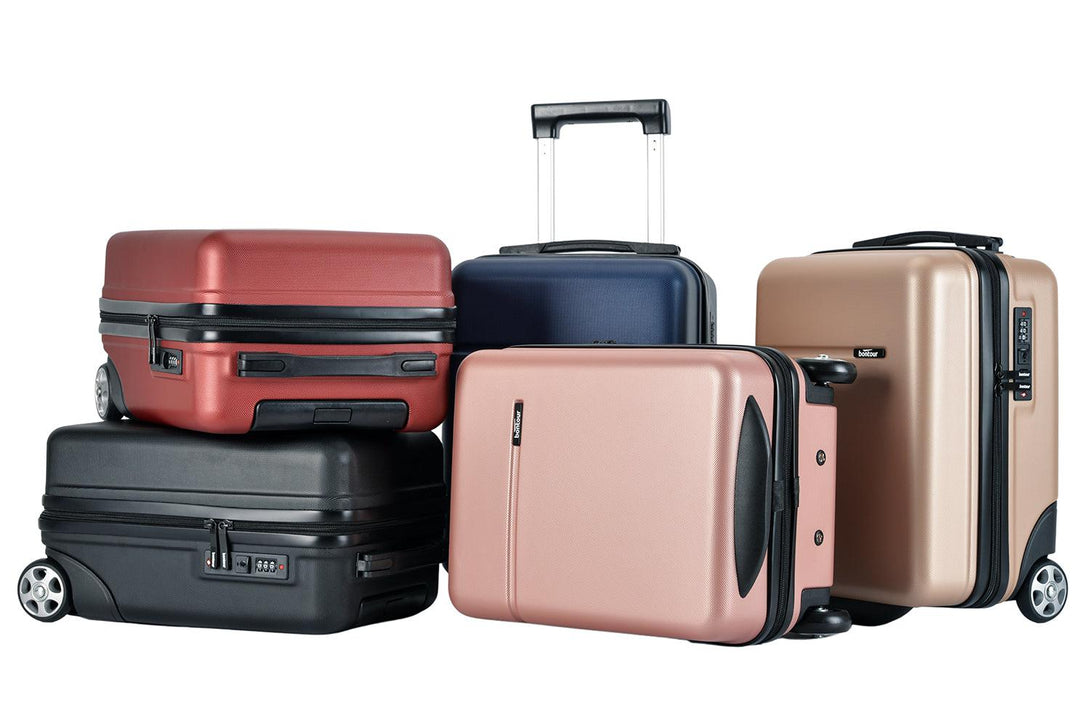 Kabinski kovček CabinOne WIZZAIR, 40x30x20 cm, bordo rdeča | BONTOUR-Vasdom.si