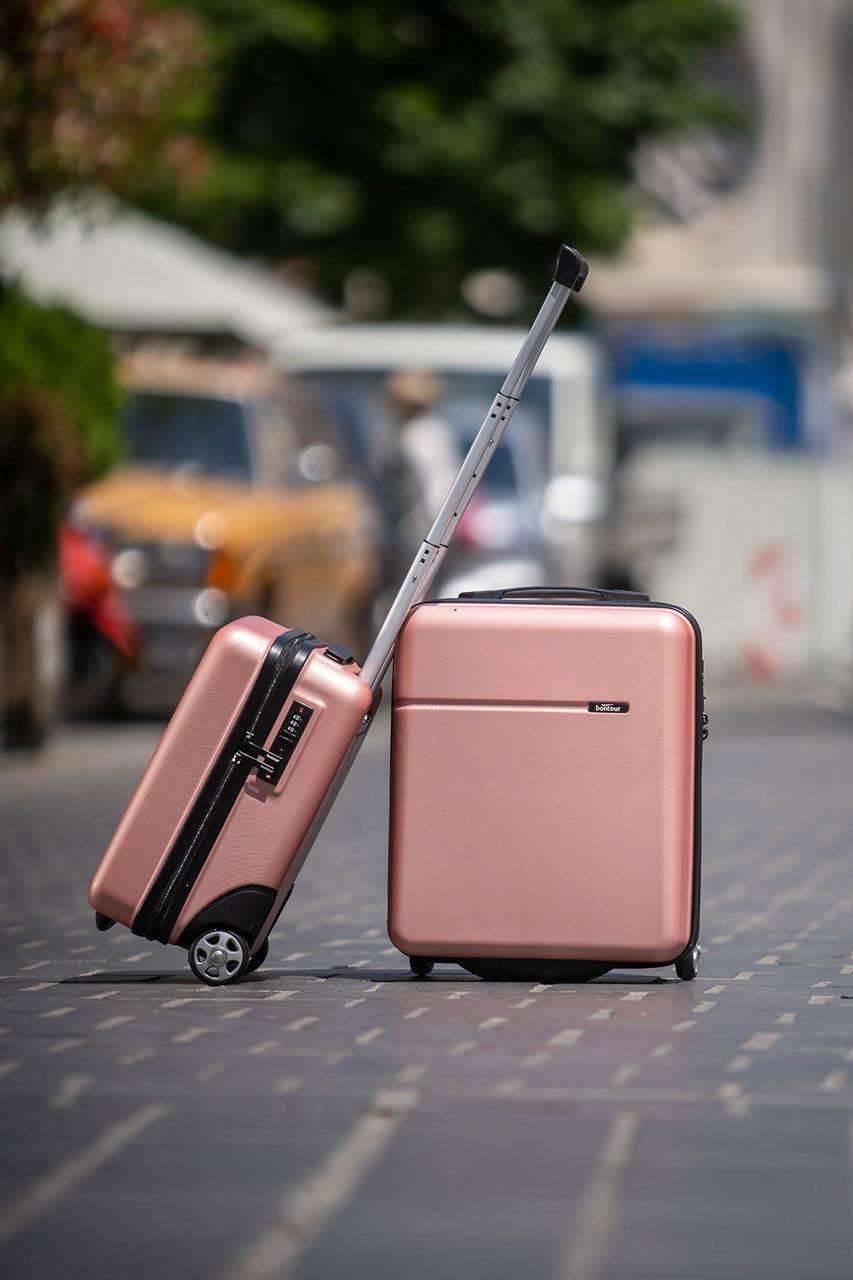 Kovček, Kabinski kovček za EasyJet, RoseGold(45x36x20 cm) | BONTOUR-Vasdom.si
