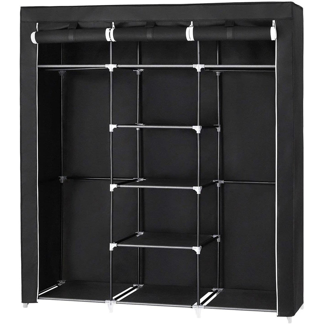 Mobilna garderobna omara, 150 x 45 x 175 cm, črna | SONGMICS-Vasdom.si