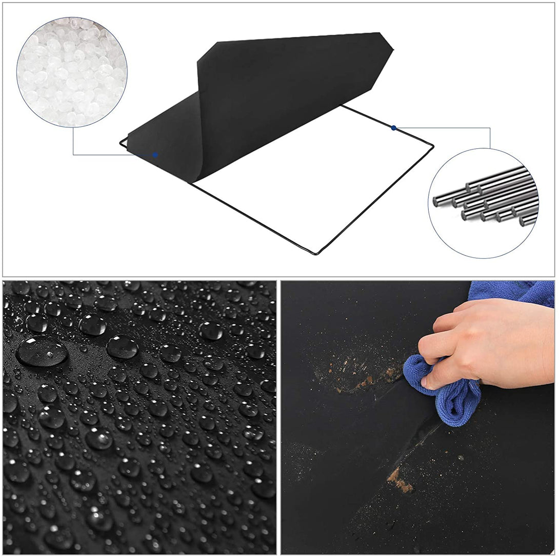 Modularni, plastični organizator za čevlje, 40 x 30 x 17 cm na predal, črna | SONGMICS-Vasdom.si