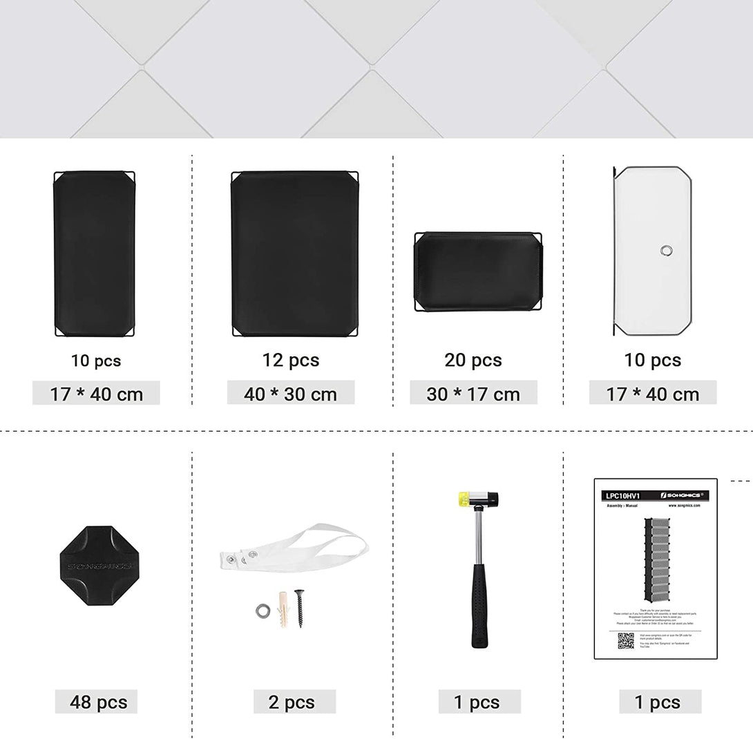 Modularni, plastični organizator za čevlje, 40 x 30 x 17 cm na predal, črna | SONGMICS-Vasdom.si