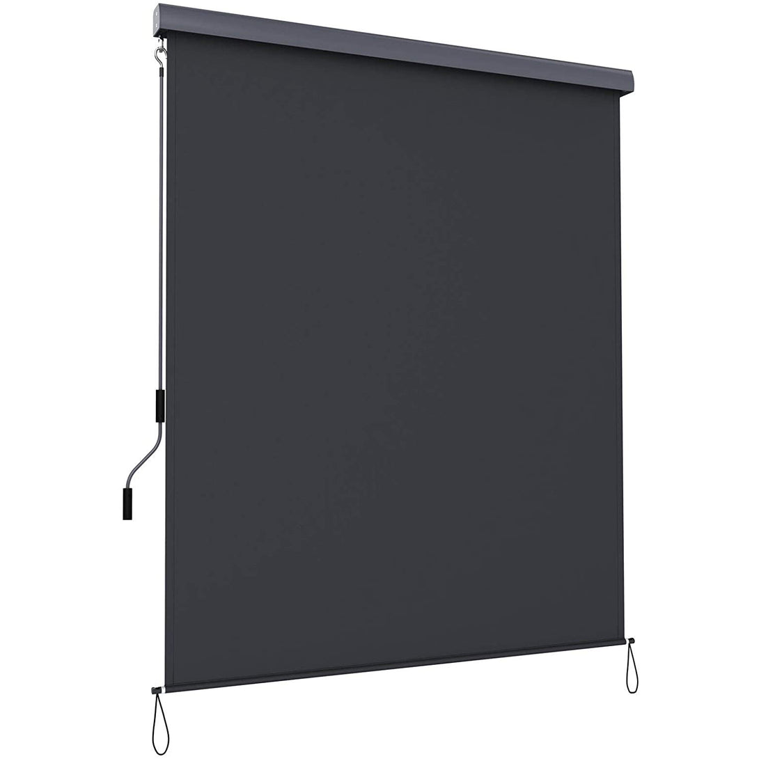 Navpična tenda 2,5 x 1,6 m, siva | SONGMICS-Vasdom.si