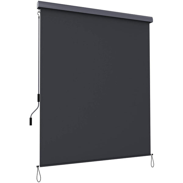 Navpična tenda 2,5 x 1,6 m, siva | SONGMICS-Vasdom.si