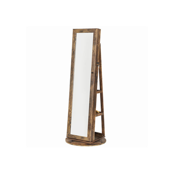 Organizator za nakit, 55 x 55 x 161 cm, rustikalna rjava | SONGMICS-Vasdom.si