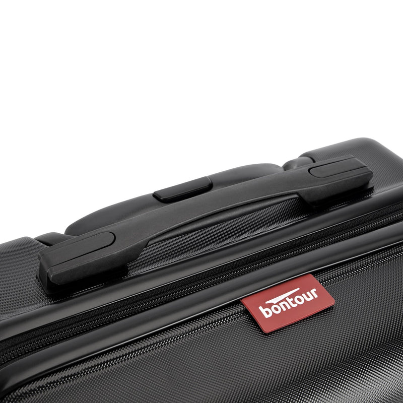 “SPINNER” srednje velik kovček na dvojna kolesa, s ključavnico TSA, črna | BONTOUR-Vasdom.si