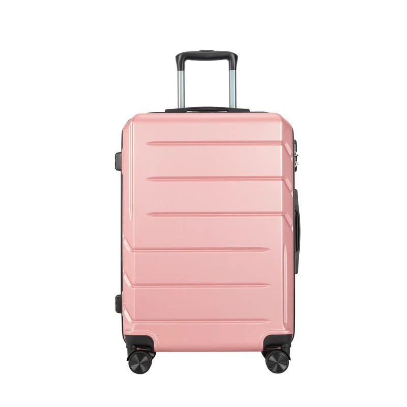 “SPINNER” srednje velik kovček na dvojna kolesa, s ključavnico TSA, rose gold | BONTOUR-Vasdom.si