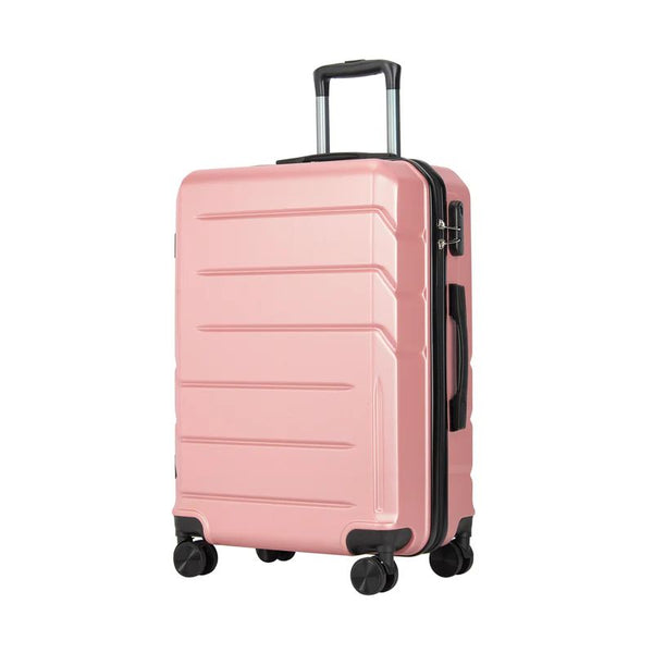 “SPINNER” srednje velik kovček na dvojna kolesa, s ključavnico TSA, rose gold | BONTOUR-Vasdom.si