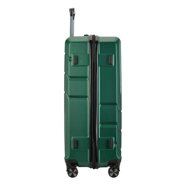 SPINNER velik 4-kolesni kovček s ključavnico TSA, zelena | BONTOUR-Vasdom.si