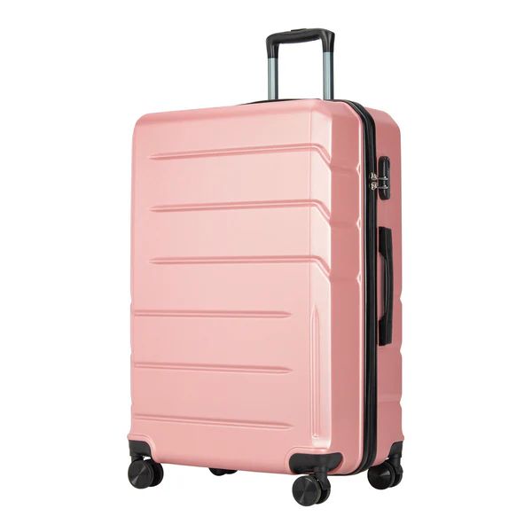 “SPINNER” velik kovček na dvojna kolesa, s ključavnico TSA, rose gold | BONTOUR-Vasdom.si