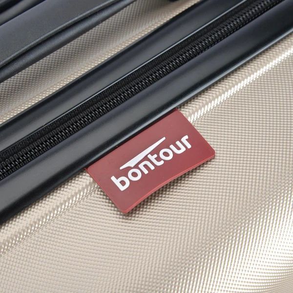 Spinner 4-kolesni srednji kovček s ključavnico TSA, šampanjec | BONTOUR-Vasdom.si