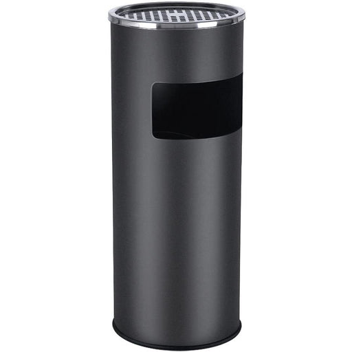 Zunanji stoječi pepelnik 30L, črn | SONGMICS-Vasdom.si