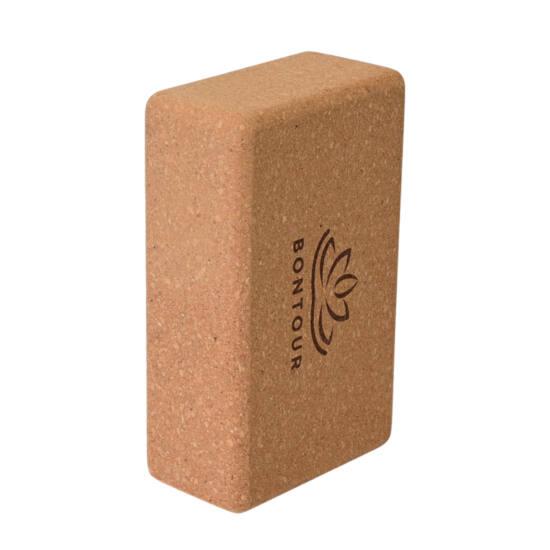 BALANCE blok za jogo iz plute, 22,5 x 7,5 x 13,5 cm, rjava | BONTOUR-Vasdom.si