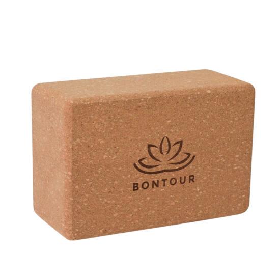 BALANCE blok za jogo iz plute, 22,5 x 7,5 x 13,5 cm, rjava | BONTOUR-Vasdom.si