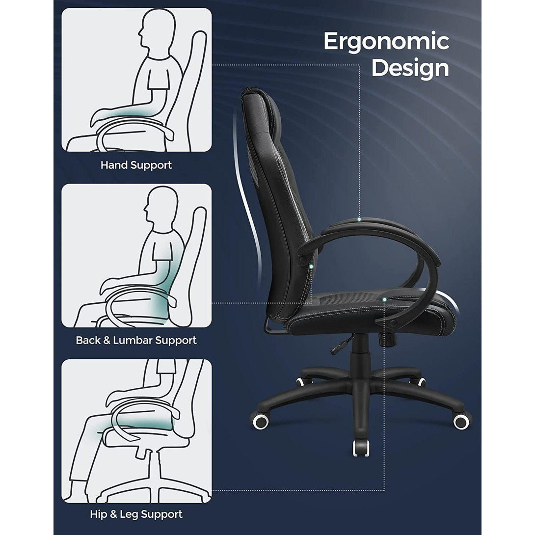 Ergonomski igralni stol, pisarniški stol | SONGMICS-Vasdom.si