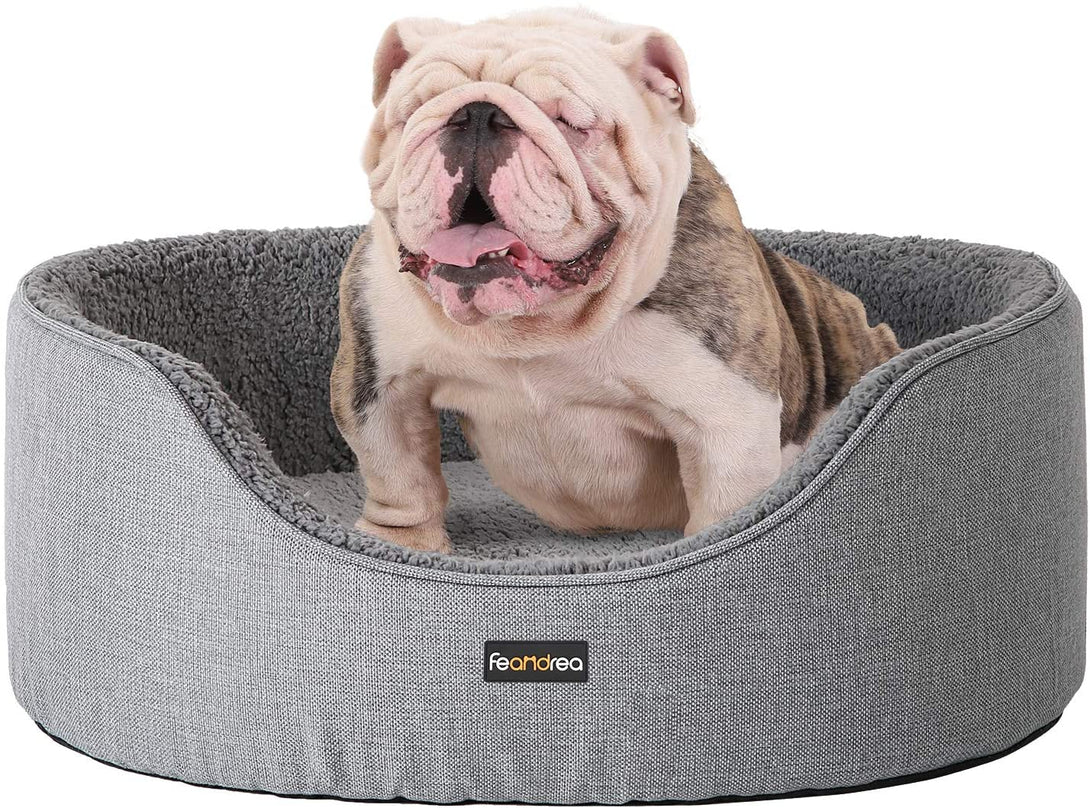 FEANDREA pasja postelja, postelja za hišne ljubljenčke, obračalna blazina 92 x 27 x 72 cm-Vasdom.si