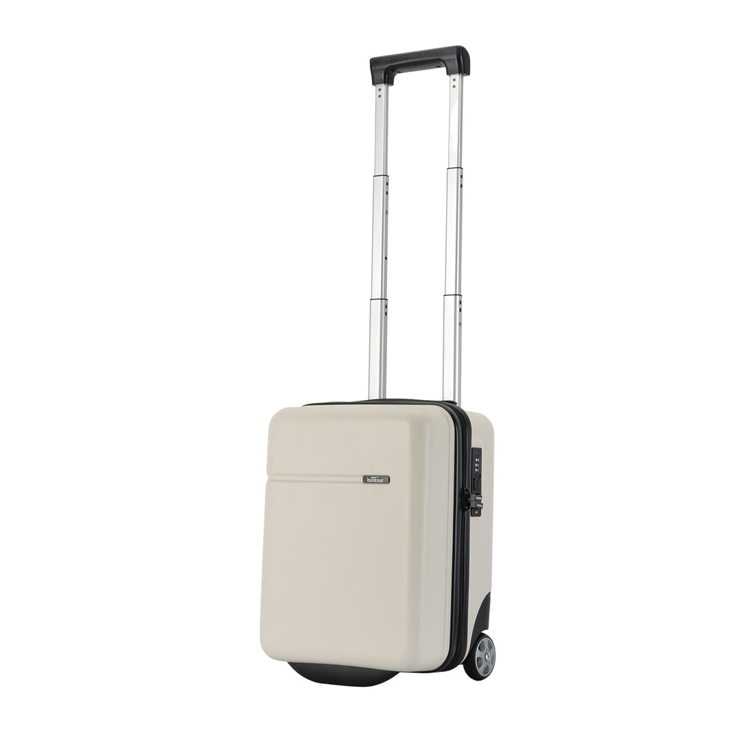 Kabinski kovček BONTOUR CabinOne lahko brezplačno prevažate na lete WIZZAIR v beli barvi (40x30x20 cm)-Vasdom.si