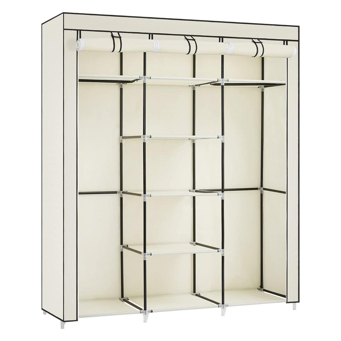 Mobilna garderobna omara, 175x150x45 cm, bež | SONGMICS-Vasdom.si