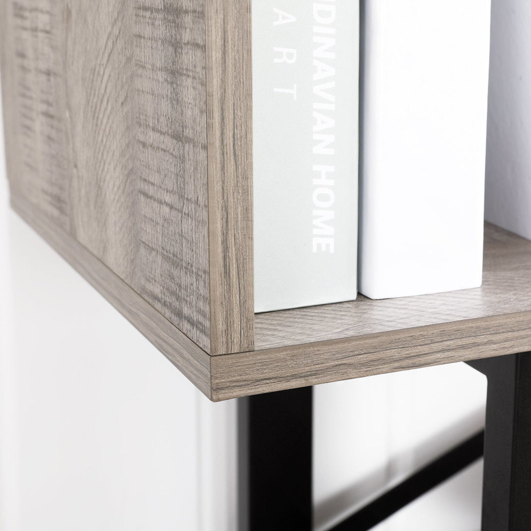 Moderna knjižna omara s prostorom za shranjevanje 80 x 149 x 30 cm | SONGMICS-Vasdom.si