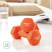 Set uteži 2 kos nedrseči 2 x 1,5 kg, oranžne | SONGMICS-Vasdom.si