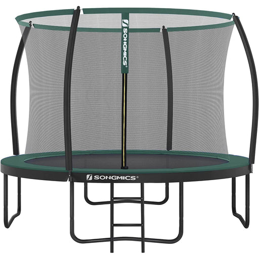premer trampolina 305 cm TÜV Rheinland GS testirano črno-temno zelena | SONGMICS-Vasdom.si